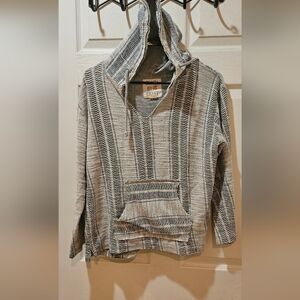 Beach By Exist - Gray and Black Knit Top Size S